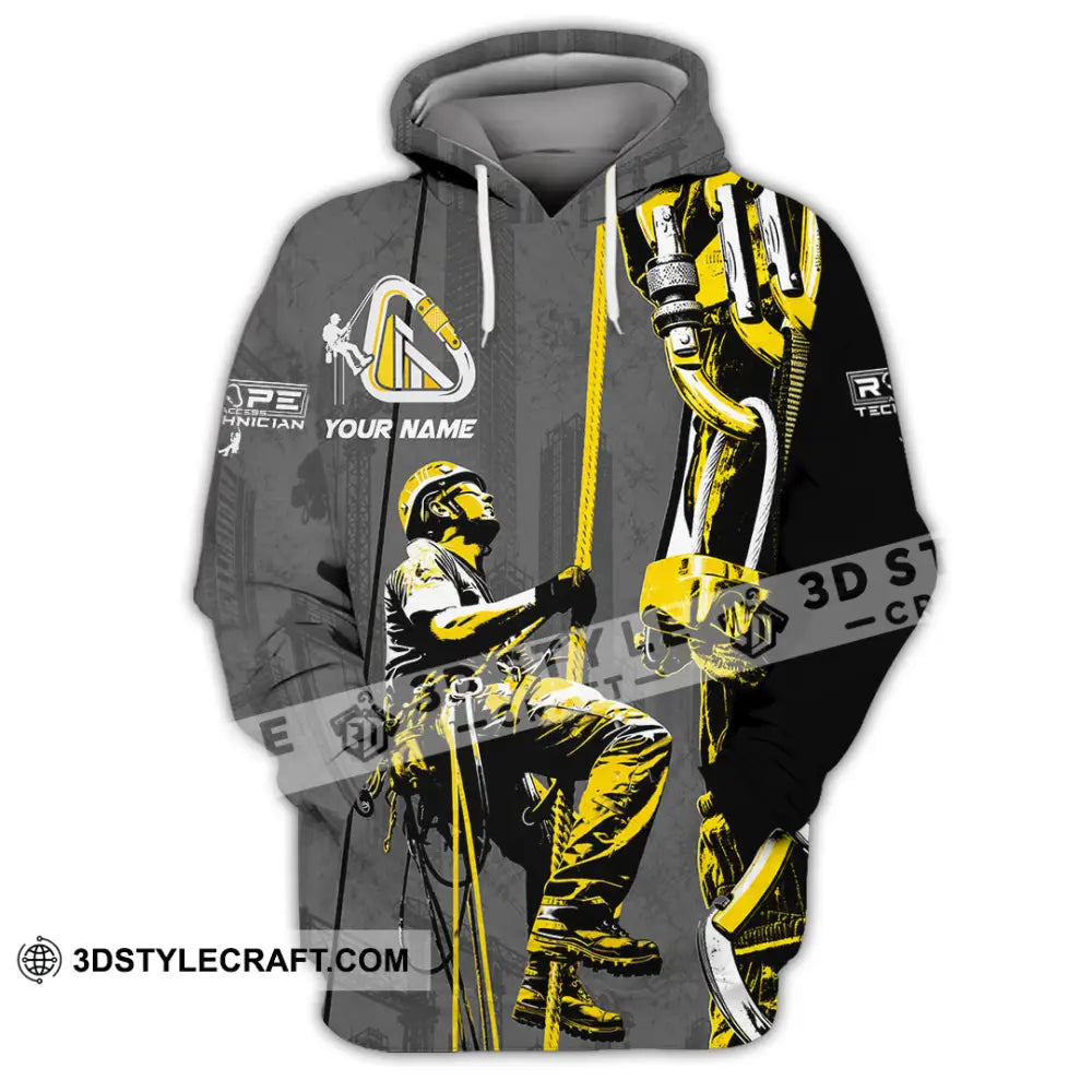 Unisex Shirt - Custom Rope Access Technician Shirt - Hoodie / S - T-shirt