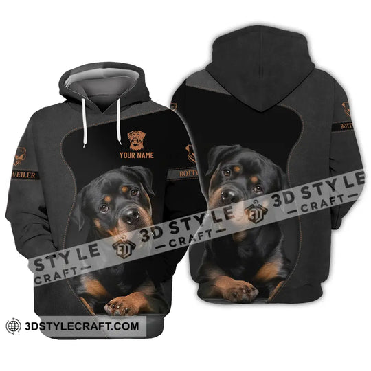 Unisex Shirt - Custom Rottweiler Dog Lover Shirt style option 3