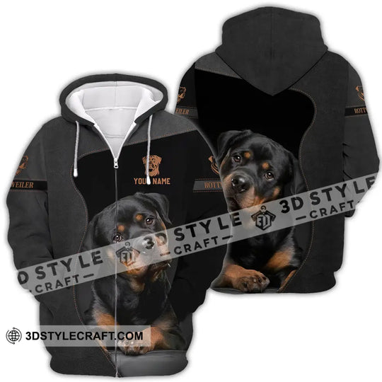 Unisex Shirt - Custom Rottweiler Dog Lover Shirt style option 4