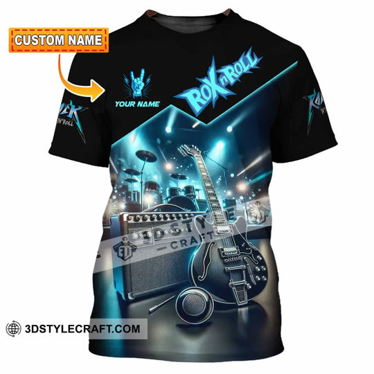 Unisex Shirt - Custom Rox N Roll 3D Shirt style option 1