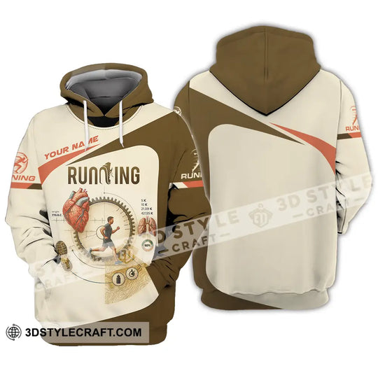 Unisex Shirt - Custom Run For Health, Running Lover Shirt style option 3