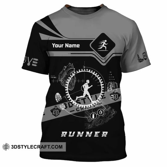 Unisex Shirt - Custom Runner Shirt style option 4