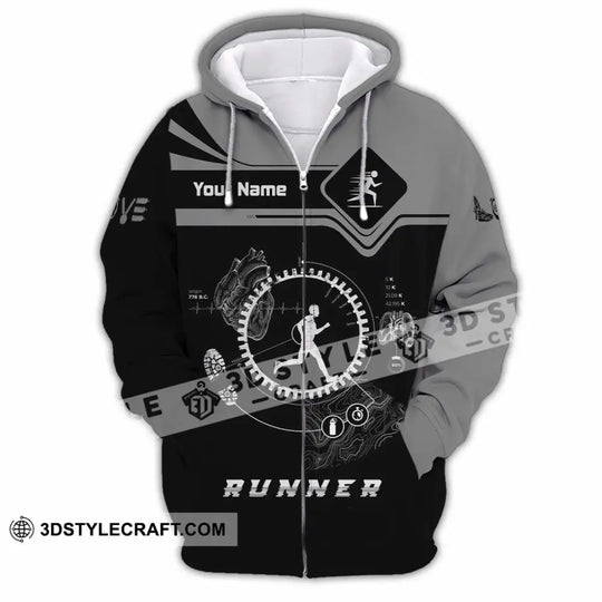 Unisex Shirt - Custom Runner Shirt style option 3
