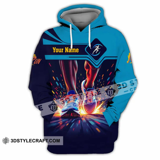 Unisex Shirt - Custom Running 3D Shirt style option 4