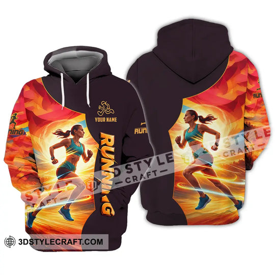Unisex Shirt - Custom Running 3D Shirt style option 4