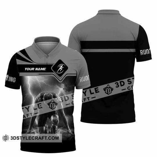 Unisex Shirt - Custom Running 3D Shirt style option 3