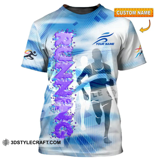 Unisex Shirt - Custom Running 3D Shirt style option 1
