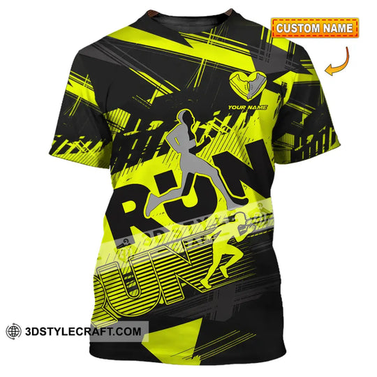 Unisex Shirt - Custom Running 3D Shirt style option 1