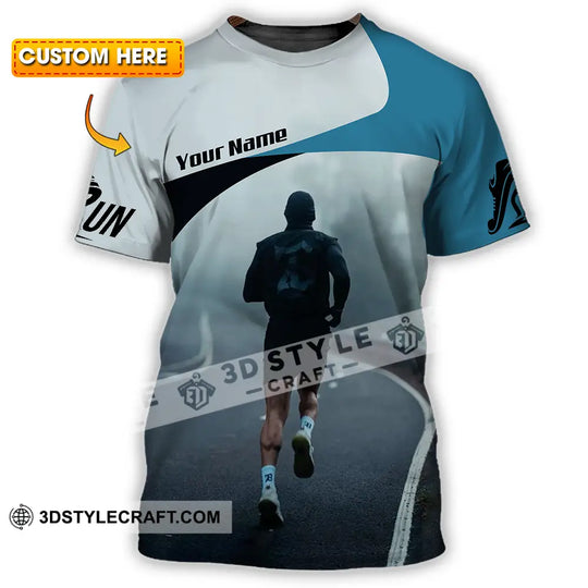 Unisex Shirt - Custom Running 3D Shirt style option 1