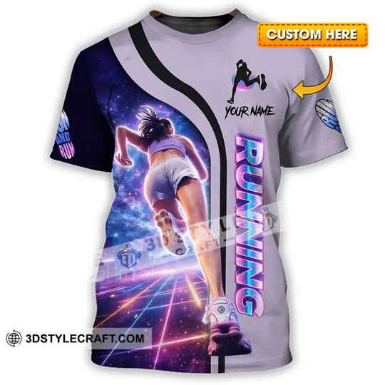 Unisex Shirt - Custom Running 3D Shirt style option 1