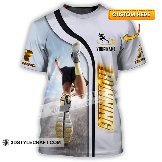 Unisex Shirt - Custom Running 3D Shirt style option 1