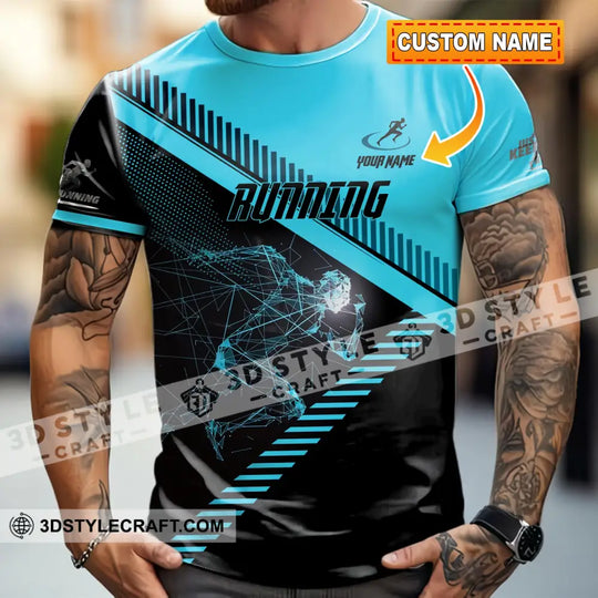 Unisex Shirt - Custom Running 3D Shirt style option 2