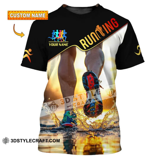 Unisex Shirt - Custom Running 3D Shirt style option 1