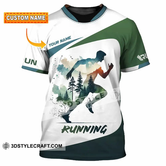Unisex Shirt - Custom Running 3D Shirt style option 1
