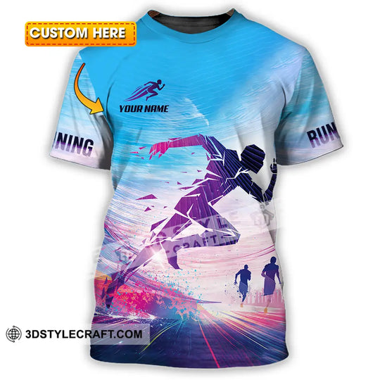 Unisex Shirt - Custom Running 3D Shirt style option 1