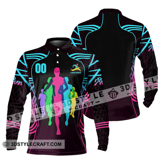 Unisex Shirt - Custom Running 3D Shirt style option 4