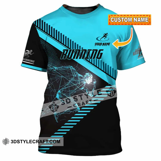 Unisex Shirt - Custom Running 3D Shirt style option 1