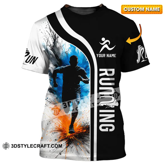 Unisex Shirt - Custom Running 3D Shirt style option 1