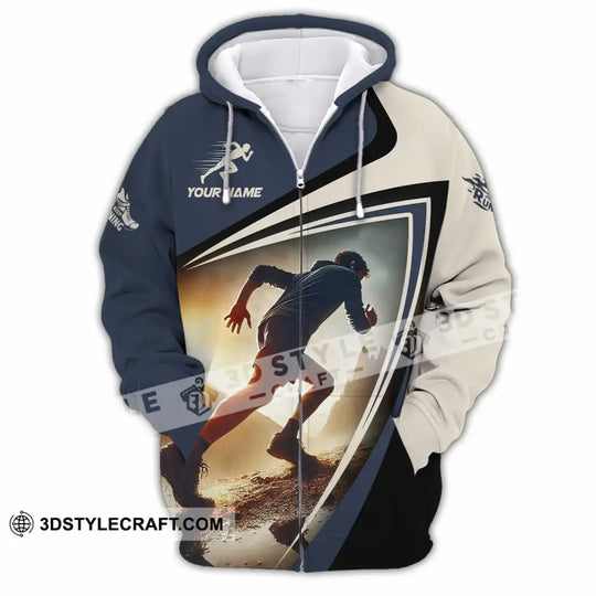 Unisex Shirt - Custom Running 3D Shirt style option 4