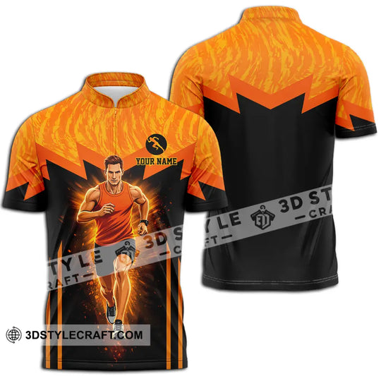 Unisex Shirt - Custom Running 3D Shirt style option 2