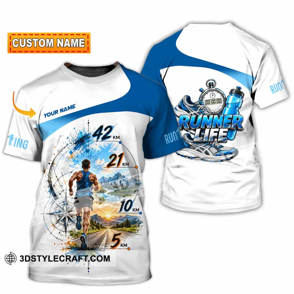 Unisex Shirt - Custom Running Life Shirt - T-shirt