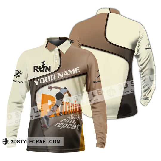 Unisex Shirt - Custom Running Shirt style option 4