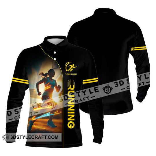 Unisex Shirt - Custom Running Shirt style option 4