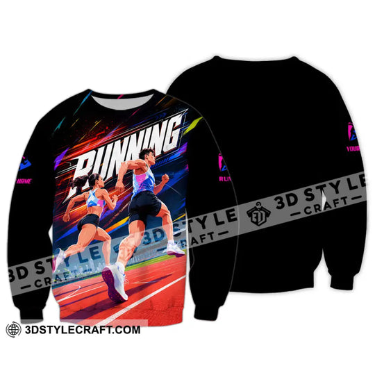 Unisex Shirt - Custom Running Shirt style option 3