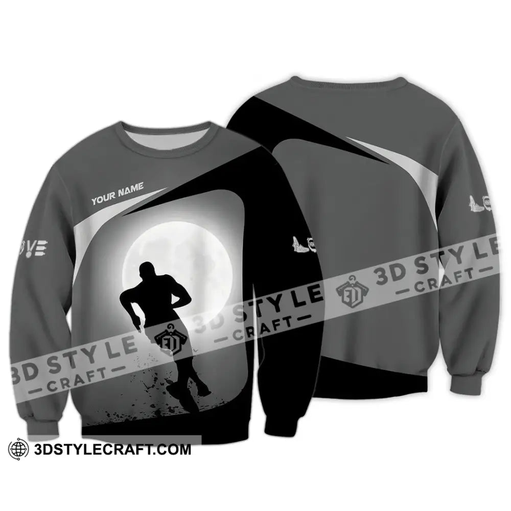 Unisex Shirt - Custom Running Lover Shirt Long Sleeve / S T-shirt