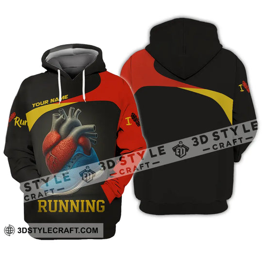 Unisex Shirt - Custom Running Lover, Runner Shirt style option 3