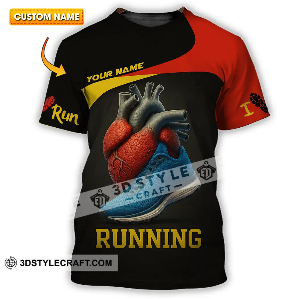 Unisex Shirt - Custom Running Lover Runner Shirt T-shirt