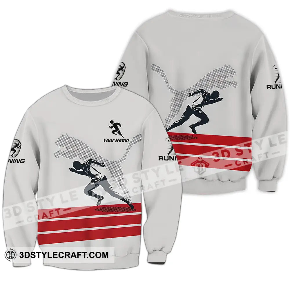 Unisex Shirt - Custom Running Lover Sport Shirt Long Sleeve / S T-shirt