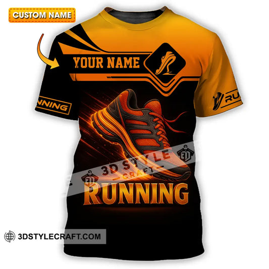 Unisex Shirt Custom Running Lover Shirt T shirt