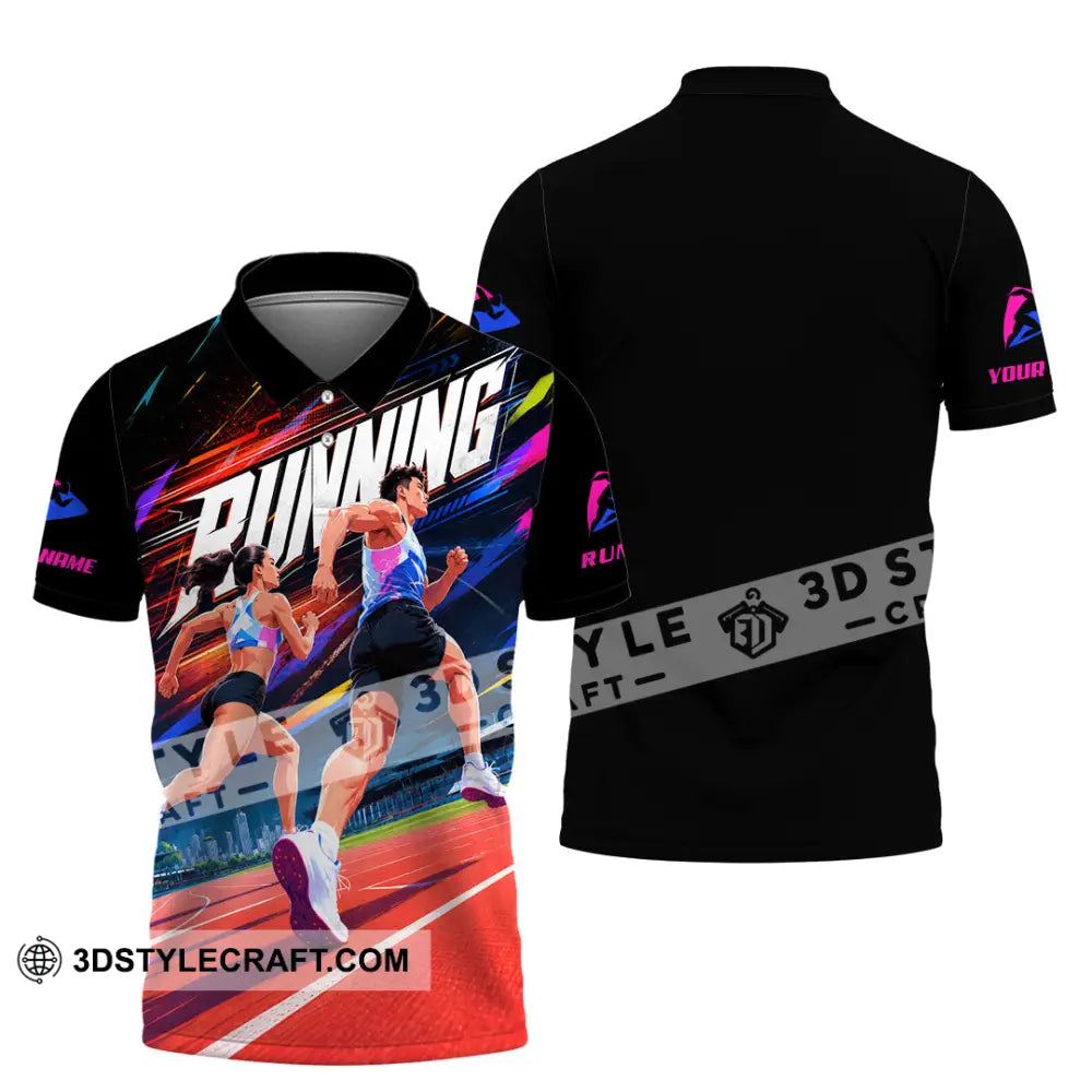 Unisex Shirt - Custom Running Shirt - Polo Shirt / S - T-shirt