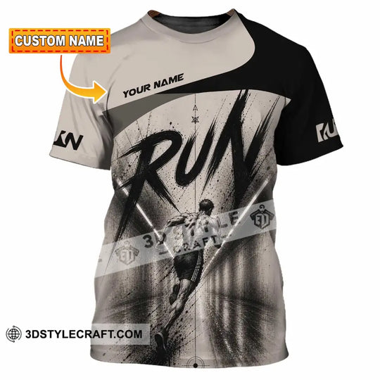 Unisex Shirt - Custom Running Shirt style option 1
