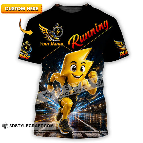 Unisex Shirt - Custom Running Shirt style option 1
