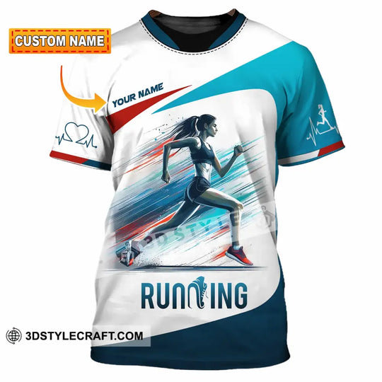 Unisex Shirt - Custom Running Shirt style option 1