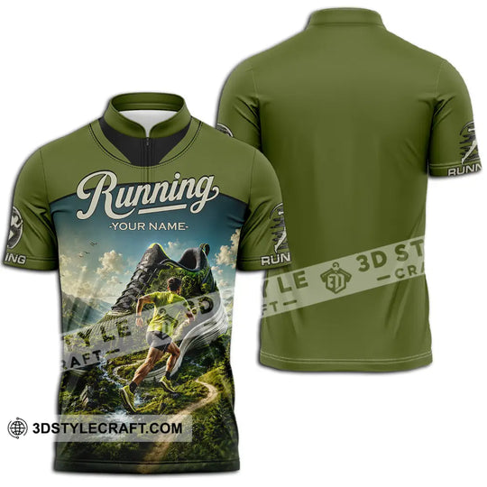 Unisex Shirt - Custom Running Shirt style option 1