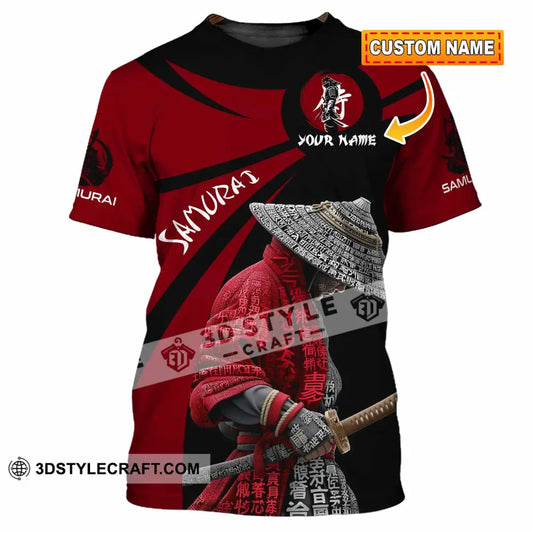 Unisex Shirt - Custom Samurai Design Shirt T-shirt