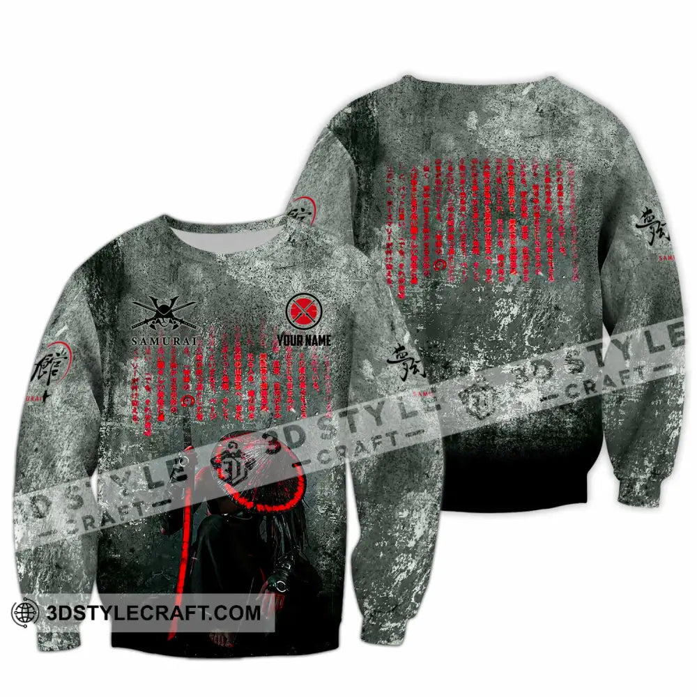 Unisex Shirt - Custom Samurai Shirt Long Sleeve / S T-shirt