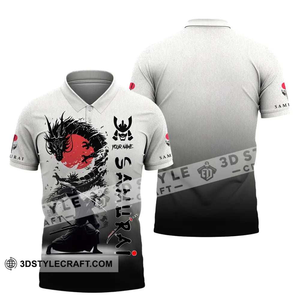 Unisex Shirt Custom Samurai Shirt Polo Shirt / S T shirt