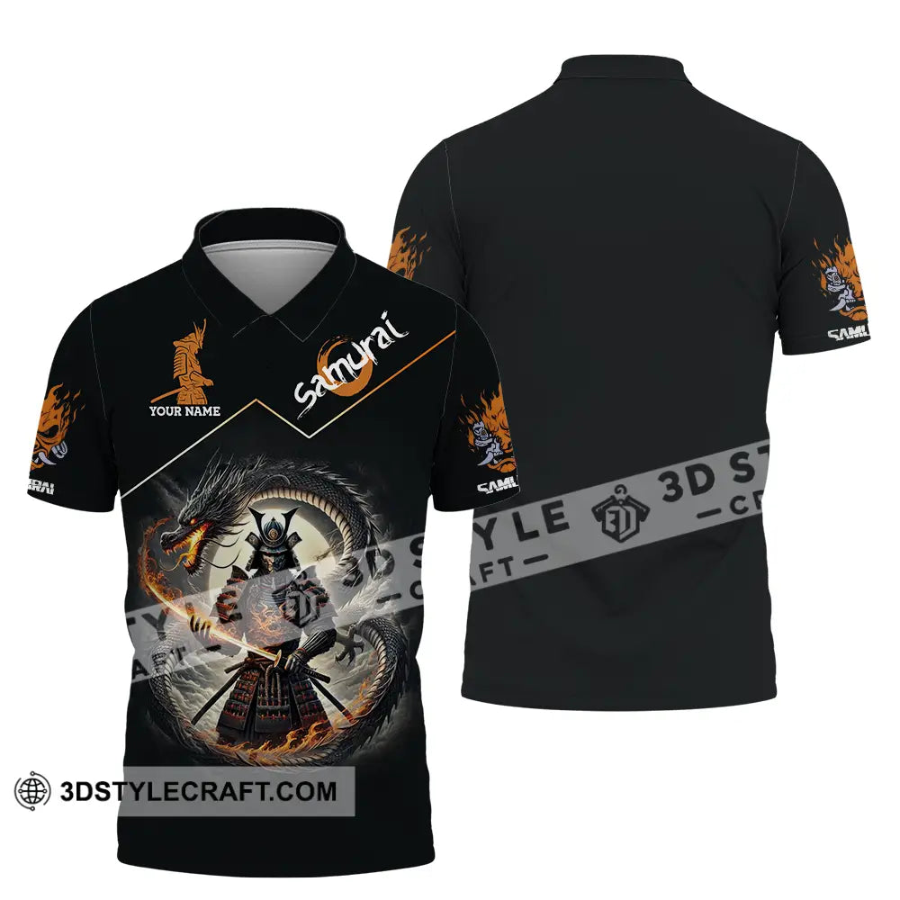 Unisex Shirt - Custom Samurai Sport Shirt Polo Shirt / S T-shirt