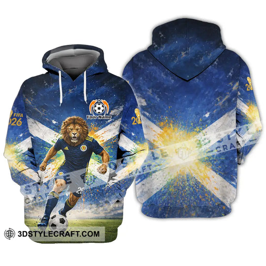 Unisex Shirt - Custom Scotland 3D Shirt style option 4