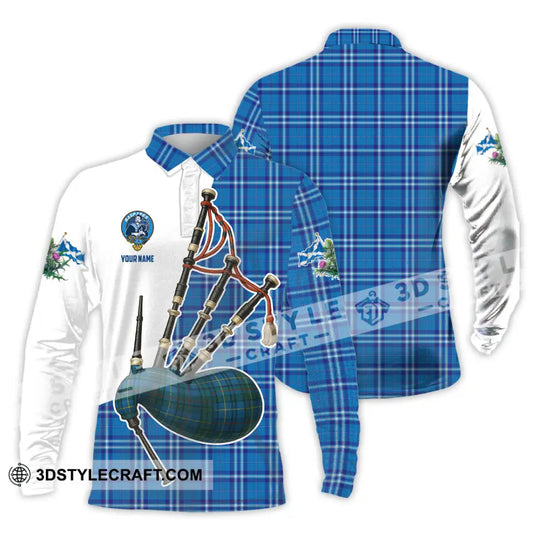 Unisex Shirt - Custom Scotland Bagpipe Shirt style option 3
