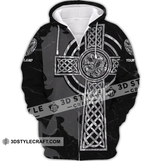 Unisex Shirt, Custom Scotland Shirt, Scotland Cross, Scotland T-Shirt, Scotland Clothing style option 2