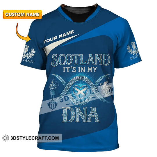 Unisex Shirt - Custom Scotland It's In My DNA Shirt style option 1