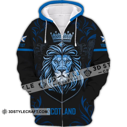 Unisex Shirt, Custom Scotland Shirt, Scotland Lion King, Scotland T-Shirt, Scotland Clothing style option 2