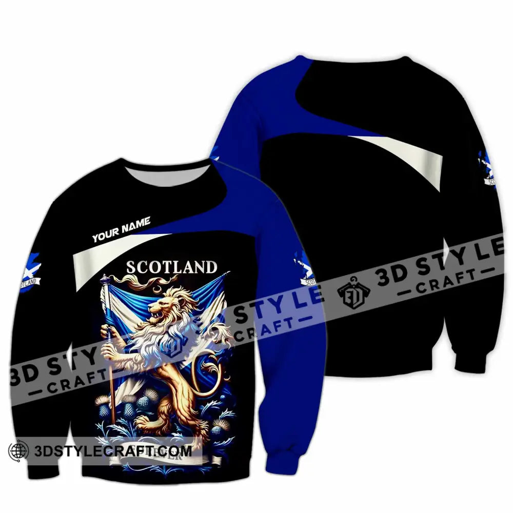 Unisex Shirt - Custom Scotland Shirt Long Sleeve / S T-shirt