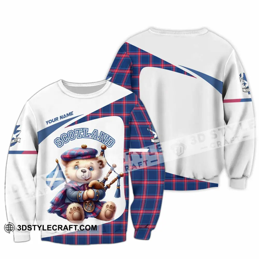 Unisex Shirt - Custom Scotland Shirt Long Sleeve / S T-shirt