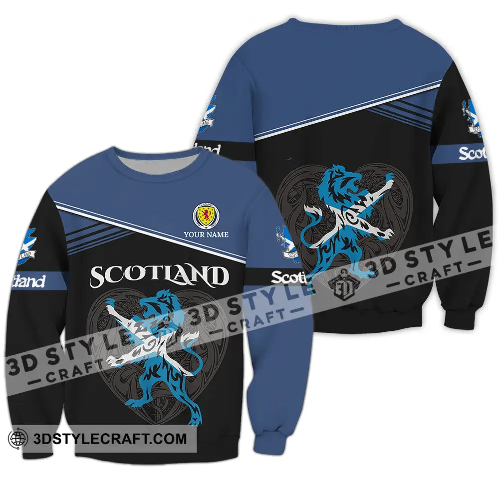 Unisex Shirt - Custom Scotland Shirt Long Sleeve / S T-shirt